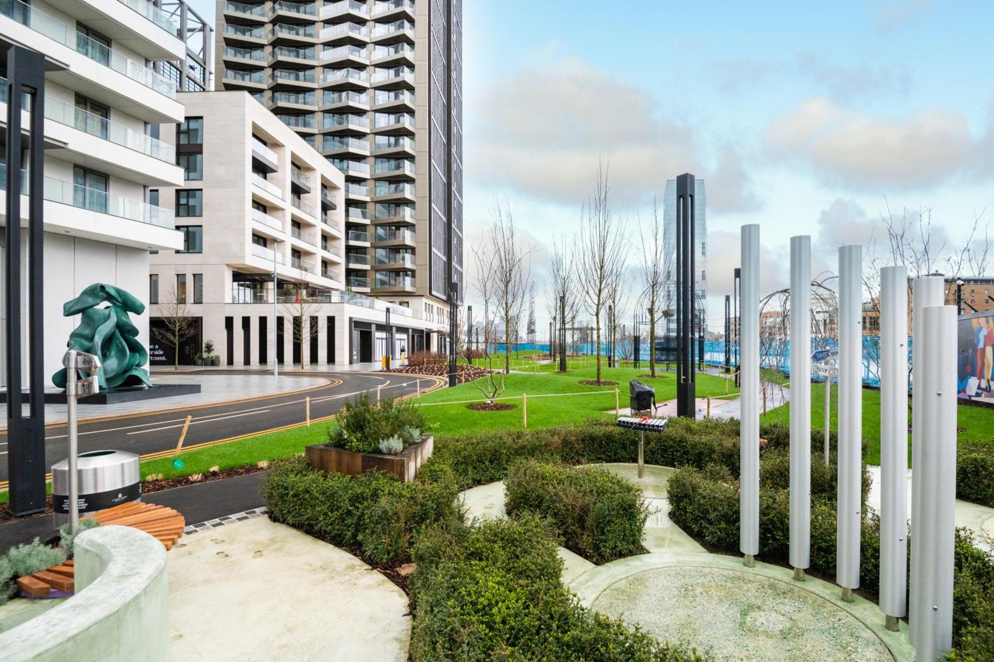 Elegant And Modern Apartments In Canary Wharf Right Next To Thames Londra Dış mekan fotoğraf