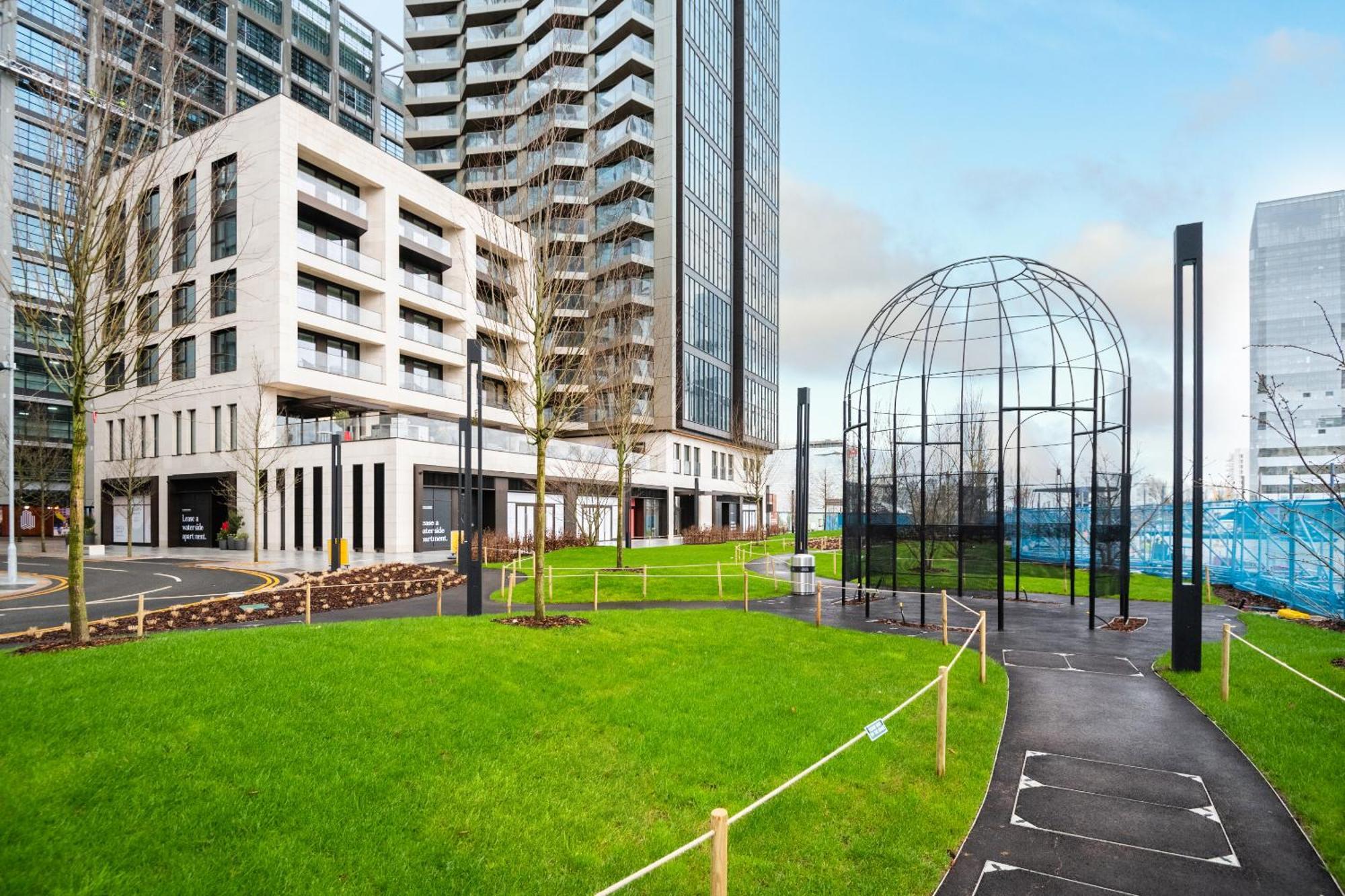 Elegant And Modern Apartments In Canary Wharf Right Next To Thames Londra Dış mekan fotoğraf