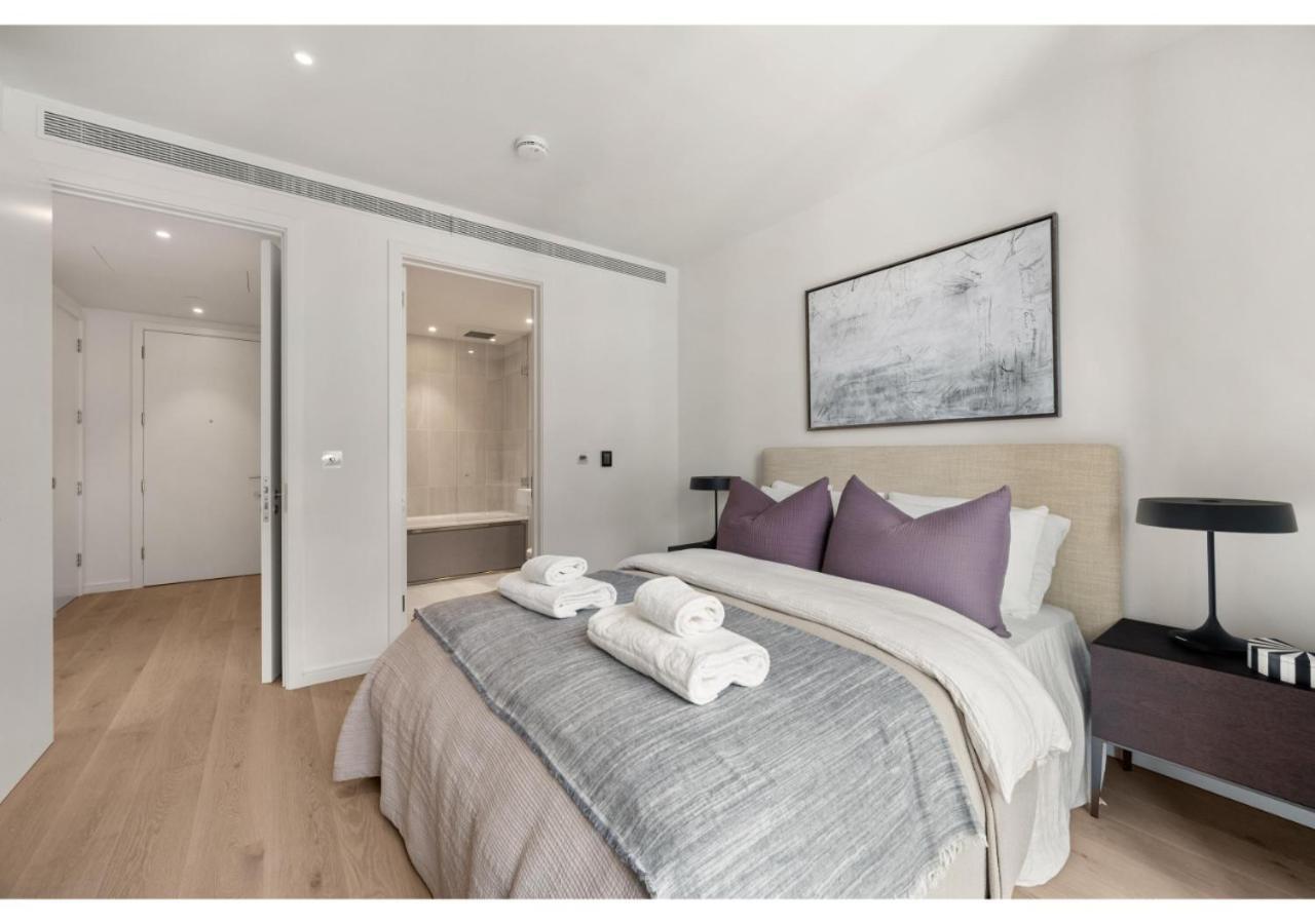 Elegant And Modern Apartments In Canary Wharf Right Next To Thames Londra Dış mekan fotoğraf
