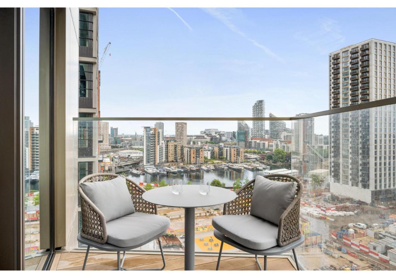 Elegant And Modern Apartments In Canary Wharf Right Next To Thames Londra Dış mekan fotoğraf