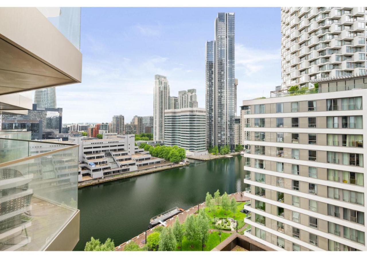 Elegant And Modern Apartments In Canary Wharf Right Next To Thames Londra Dış mekan fotoğraf