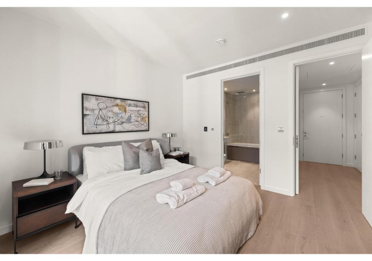 Elegant And Modern Apartments In Canary Wharf Right Next To Thames Londra Dış mekan fotoğraf