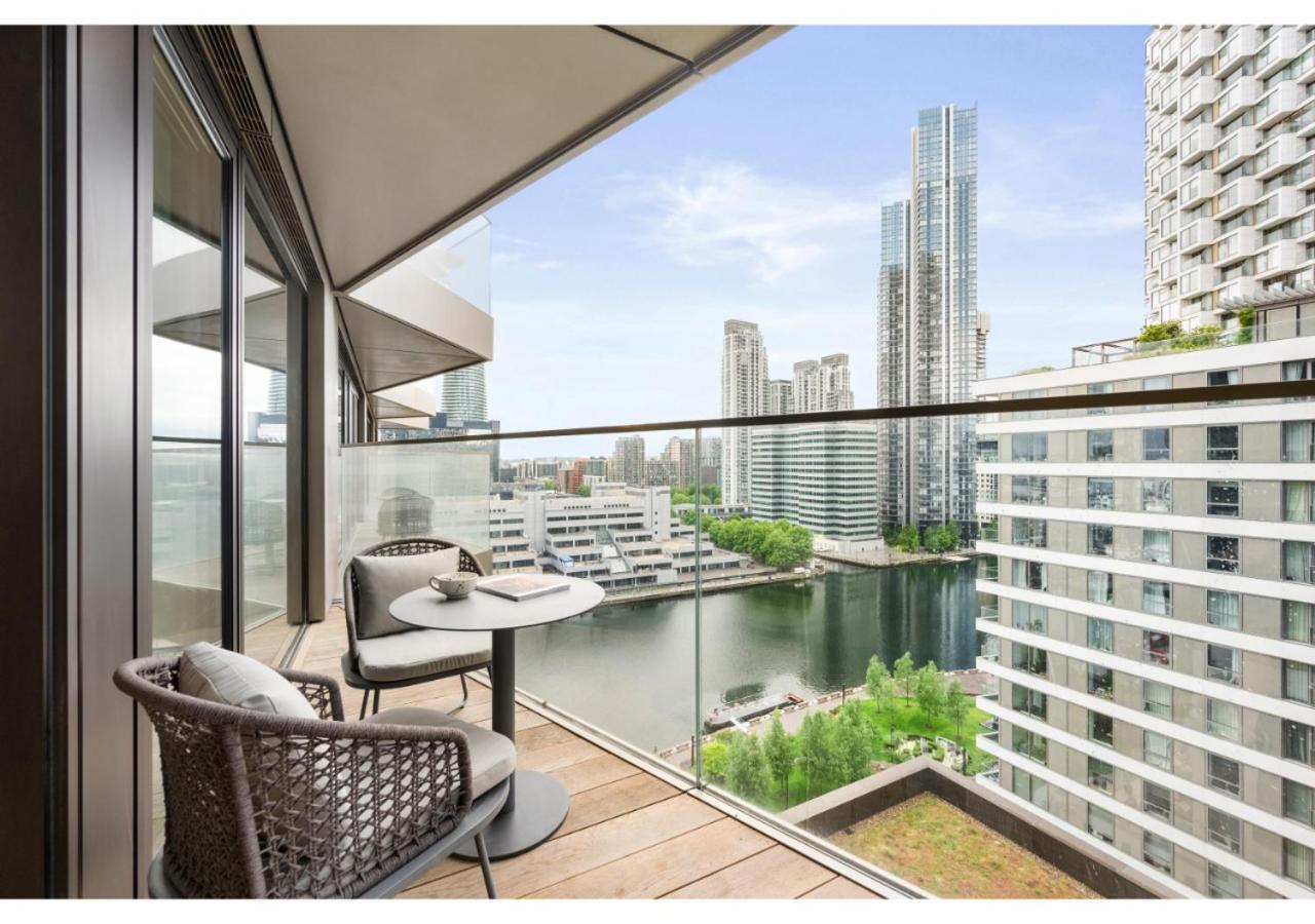 Elegant And Modern Apartments In Canary Wharf Right Next To Thames Londra Dış mekan fotoğraf