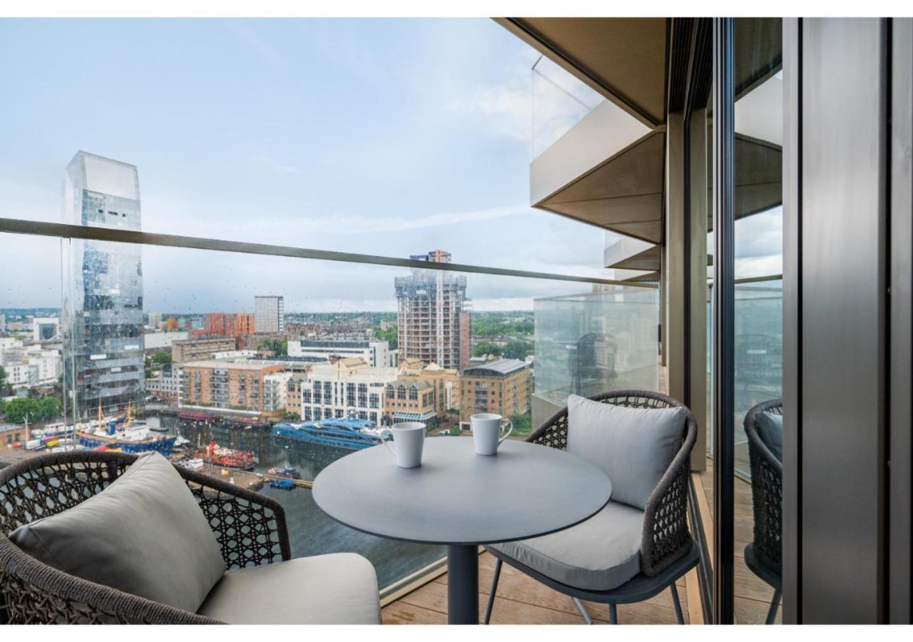 Elegant And Modern Apartments In Canary Wharf Right Next To Thames Londra Dış mekan fotoğraf
