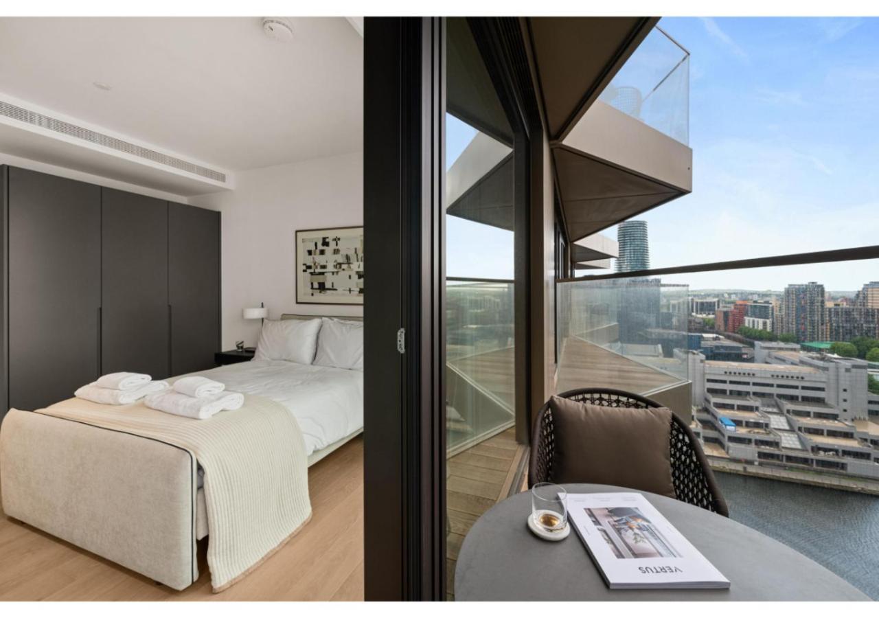 Elegant And Modern Apartments In Canary Wharf Right Next To Thames Londra Dış mekan fotoğraf