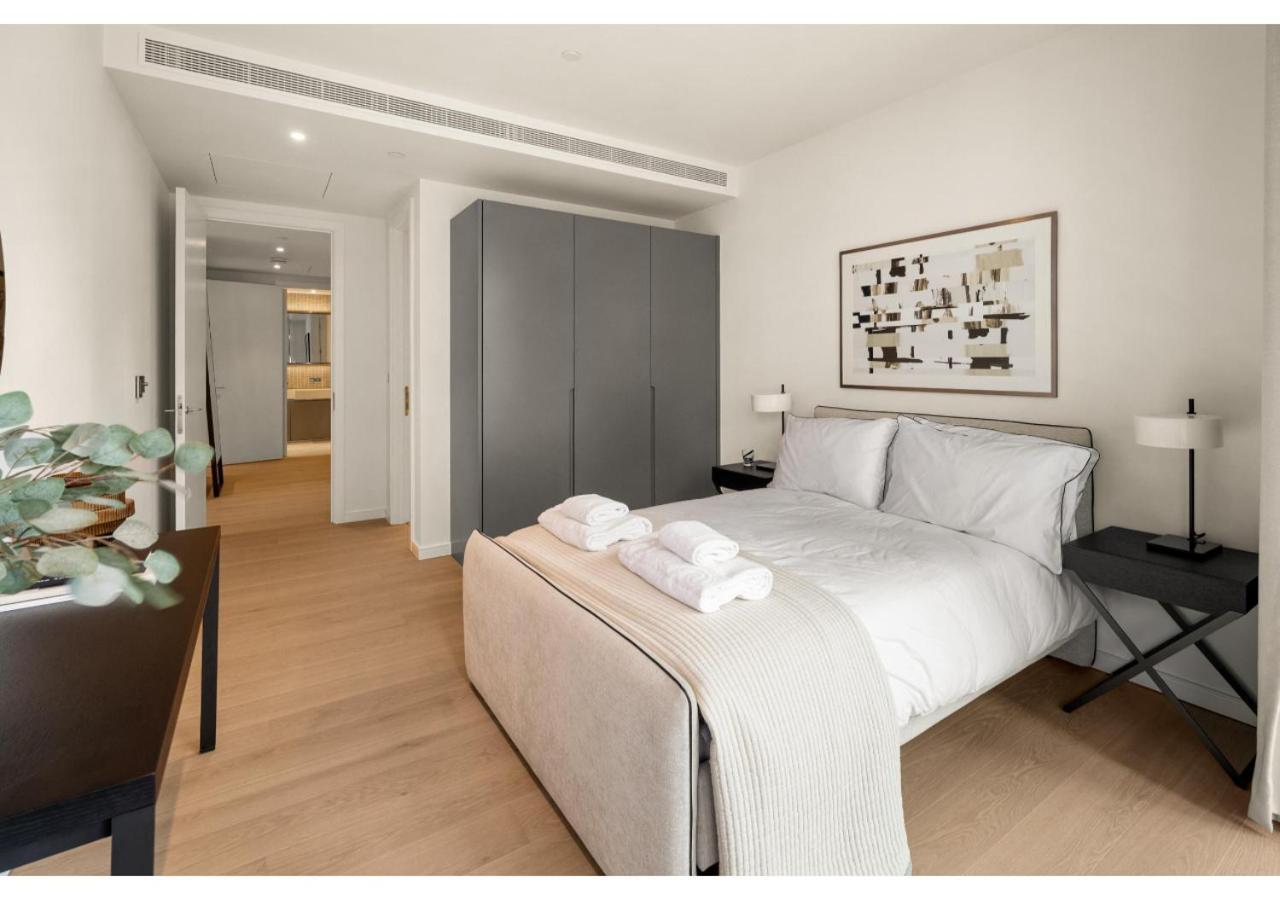 Elegant And Modern Apartments In Canary Wharf Right Next To Thames Londra Dış mekan fotoğraf