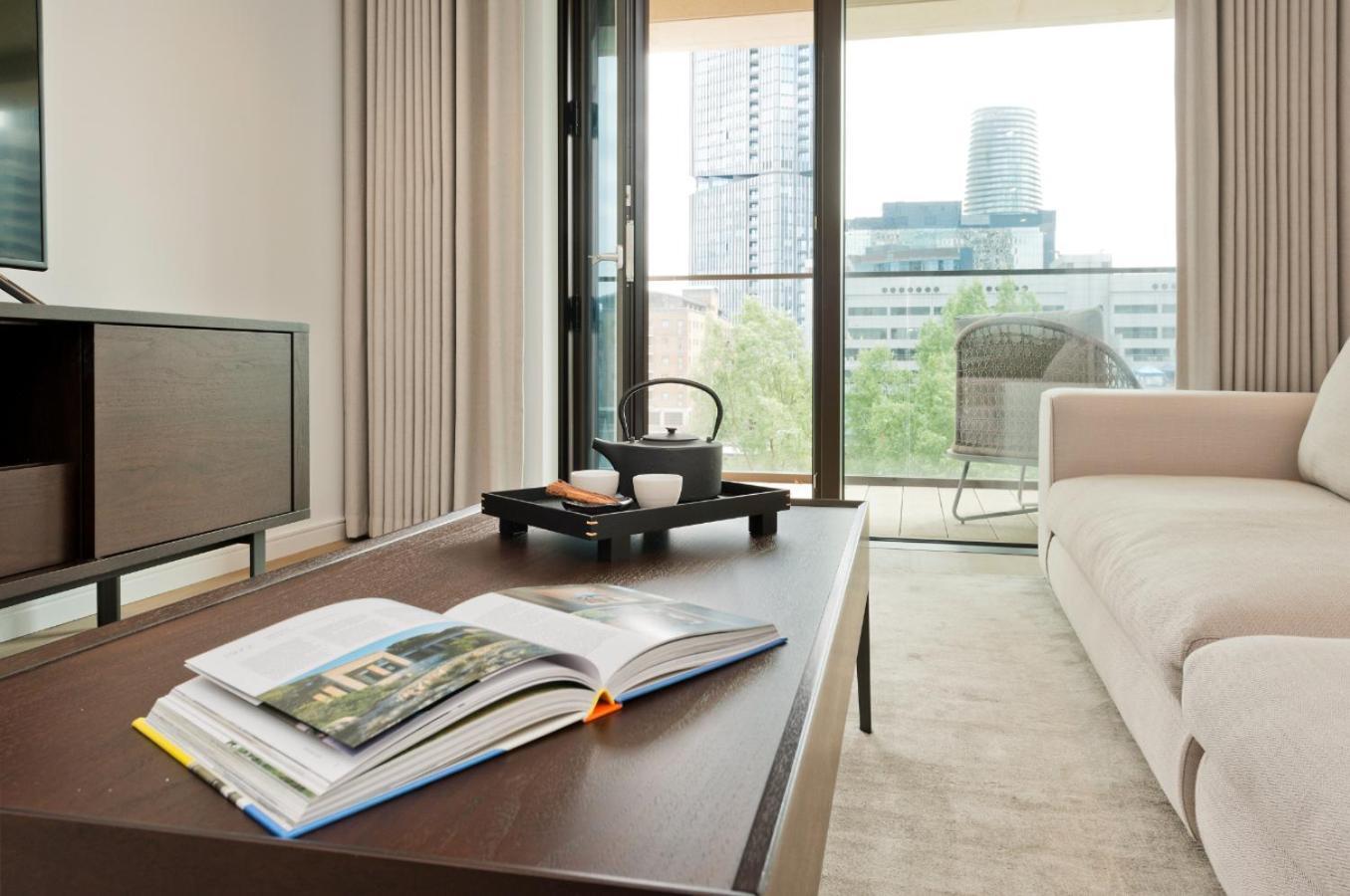 Elegant And Modern Apartments In Canary Wharf Right Next To Thames Londra Dış mekan fotoğraf