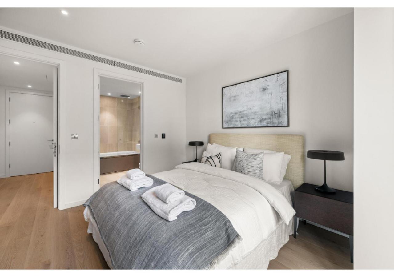 Elegant And Modern Apartments In Canary Wharf Right Next To Thames Londra Dış mekan fotoğraf