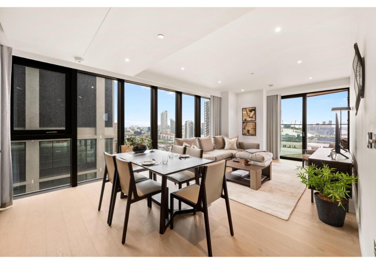 Elegant And Modern Apartments In Canary Wharf Right Next To Thames Londra Dış mekan fotoğraf
