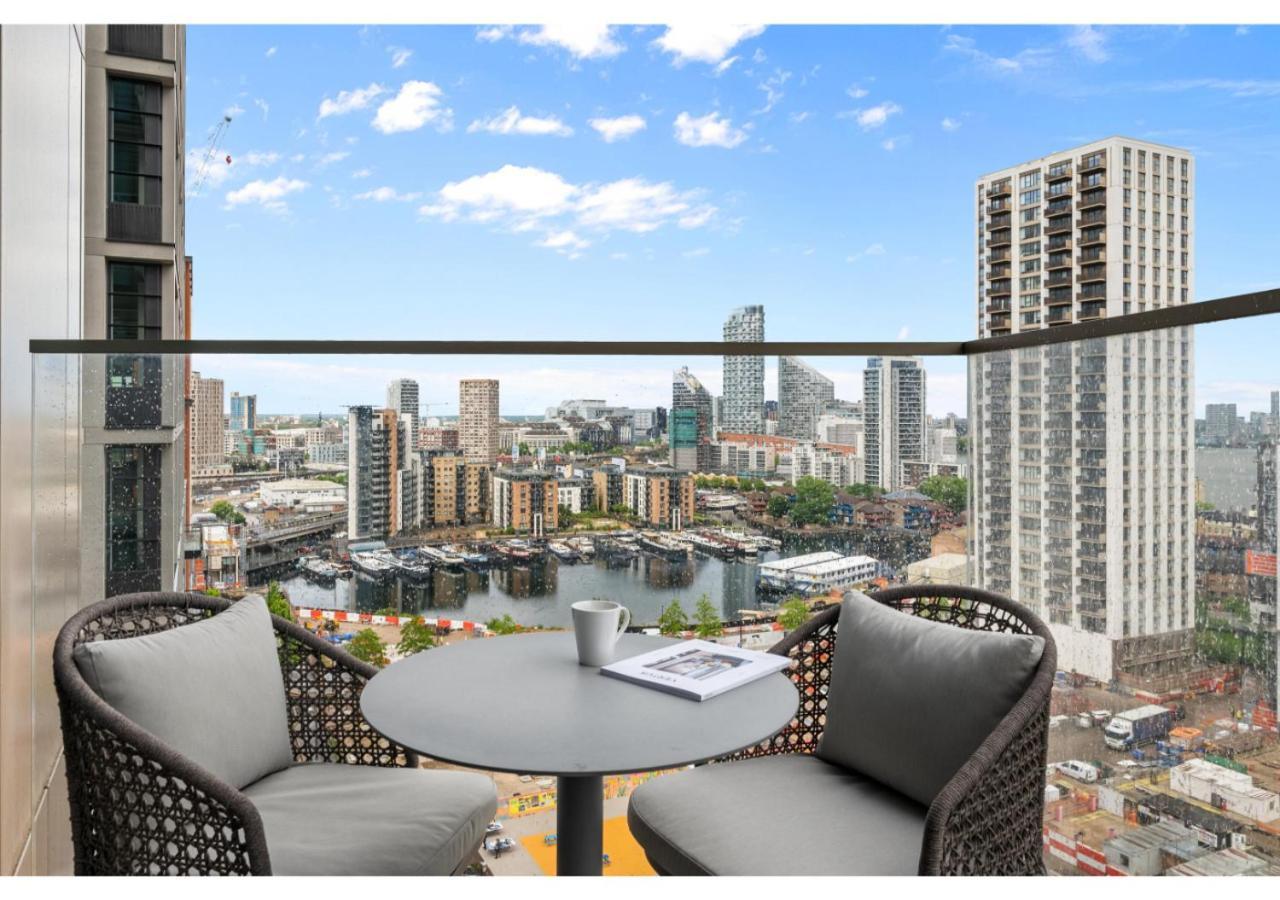 Elegant And Modern Apartments In Canary Wharf Right Next To Thames Londra Dış mekan fotoğraf