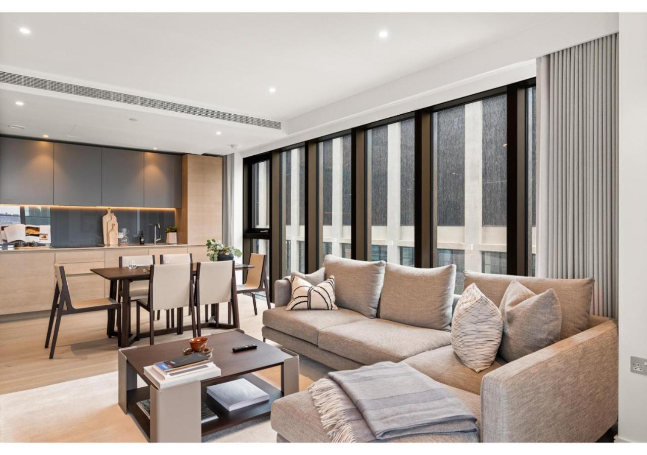 Elegant And Modern Apartments In Canary Wharf Right Next To Thames Londra Dış mekan fotoğraf