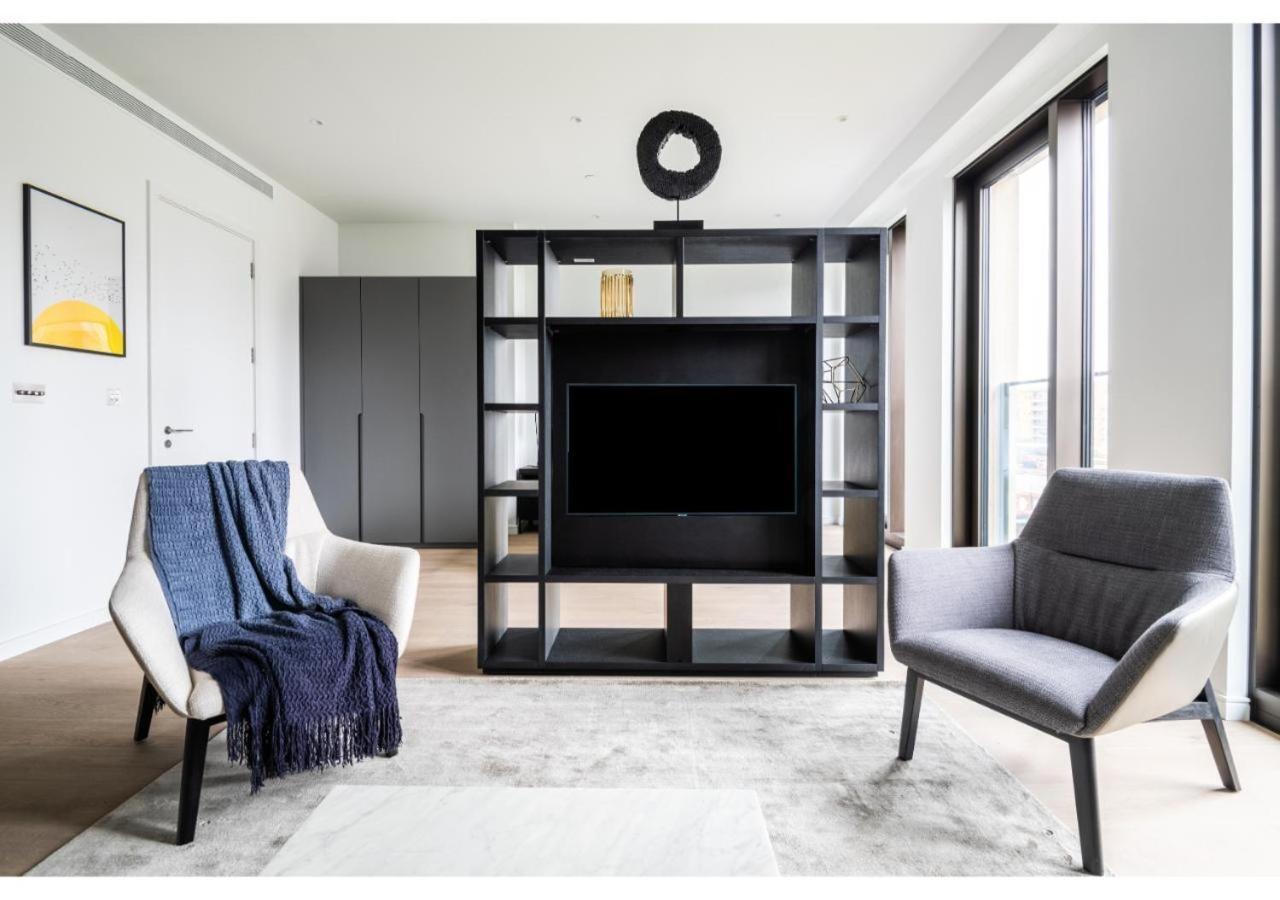 Elegant And Modern Apartments In Canary Wharf Right Next To Thames Londra Dış mekan fotoğraf