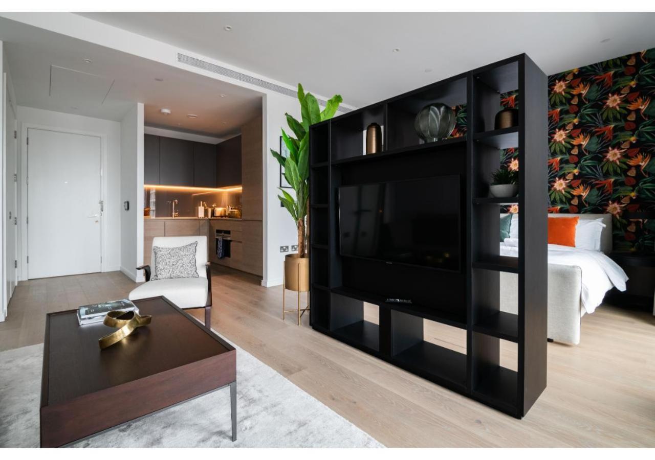Elegant And Modern Apartments In Canary Wharf Right Next To Thames Londra Dış mekan fotoğraf